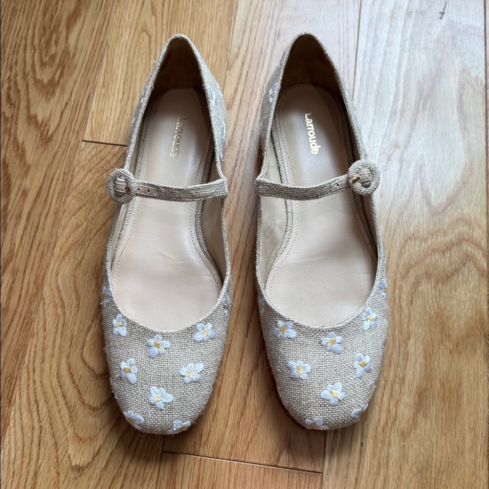 Larroude Blaire Mary Jane Flat - Picture 4 of 11